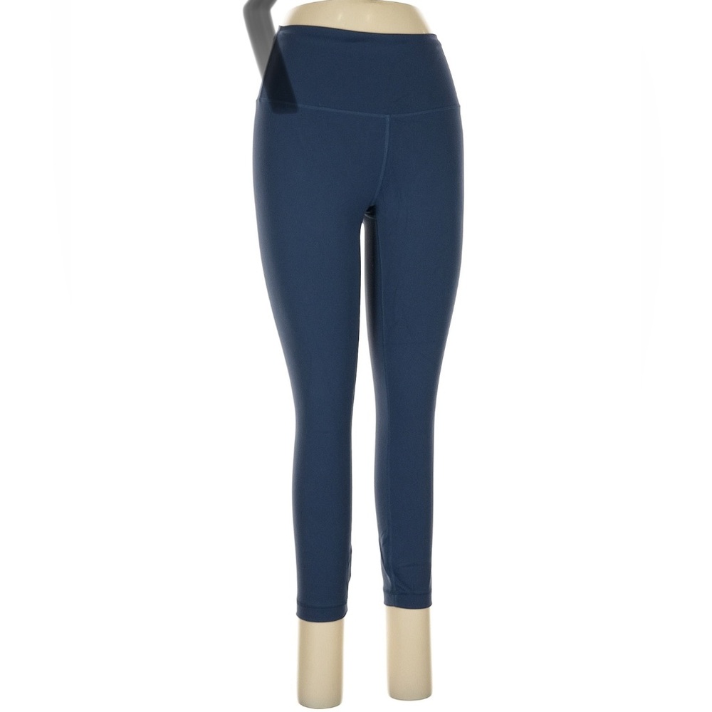 Lululemon Athletica Blue Leggings High-Rise Stretch